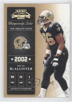 Deuce McAllister #/250