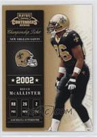 Deuce McAllister #/250