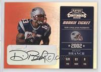 Rookie Ticket - Deion Branch #/650