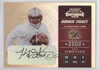 Rookie Ticket - Ken Simonton #/650