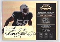 Rookie Ticket - Napoleon Harris #/900