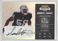 Rookie Ticket - Napoleon Harris #/900