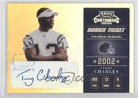 Rookie Ticket - Terry Charles #/750