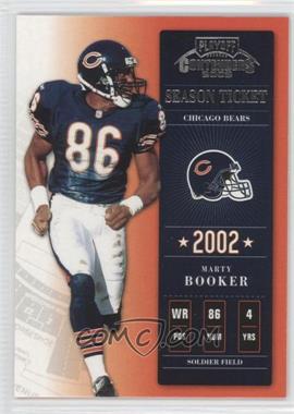 2002 Playoff Contenders - [Base] #66 - Marty Booker