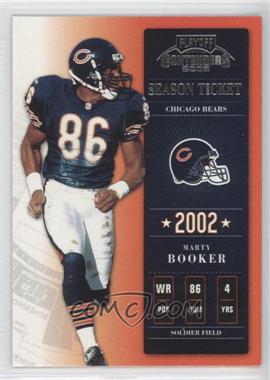 2002 Playoff Contenders - [Base] #66 - Marty Booker