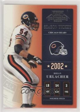 2002 Playoff Contenders - [Base] #67 - Brian Urlacher