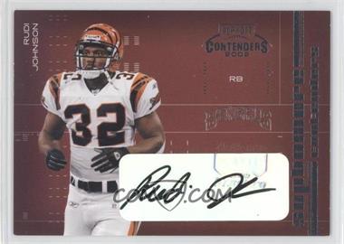 2002 Playoff Contenders - Sophomore Contenders - Autographs #SC-19 - Rudi Johnson /350