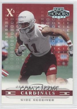 2002 Playoff Honors - [Base] - Xs #141 - Jason McAddley /50