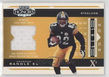 2002 Playoff Honors - [Base] - Xs #223 - Rookie Gems - Antwaan Randle El /25