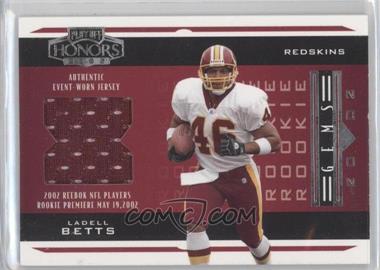 2002 Playoff Honors - [Base] #201 - Rookie Gems - Ladell Betts /650