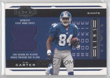 2002 Playoff Honors - [Base] #205 - Rookie Gems - Tim Carter /650