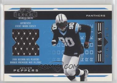 2002 Playoff Honors - [Base] #220 - Rookie Gems - Julius Peppers /650