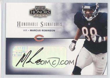 2002 Playoff Honors - Honorable Signatures #HS-37 - Marcus Robinson