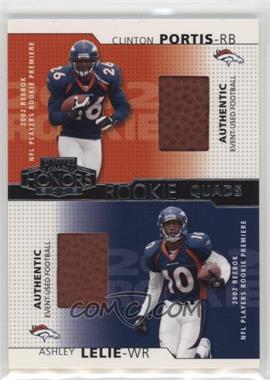 2002 Playoff Honors - Rookie Quads #RQ-18 - Clinton Portis, Ashley Lelie, Andre Davis, Maurice Morris /500