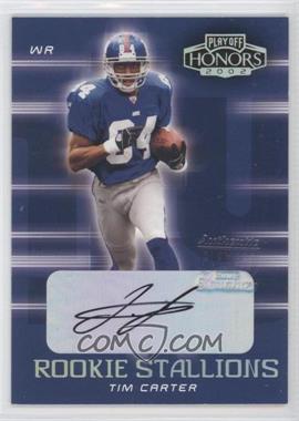 2002 Playoff Honors - Rookie Stallions - Autographs #RS-43 - Tim Carter /100