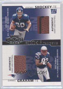 2002 Playoff Honors - Rookie Tandems #RT-15 - Jeremy Shockey, Daniel Graham