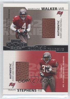 2002 Playoff Honors - Rookie Tandems #RT-2 - Travis Stephens, Marquise Walker