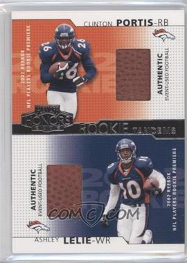 2002 Playoff Honors - Rookie Tandems #RT-5 - Clinton Portis, Ashley Lelie