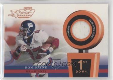 2002 Playoff Piece of the Game - Materials - 1st Down #POG-45 - Ron Dayne /250