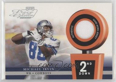 2002 Playoff Piece of the Game - Materials - 2nd Down #POG-40 - Michael Irvin /150