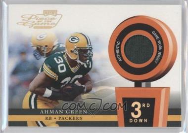 2002 Playoff Piece of the Game - Materials - 3rd Down #POG-1 - Ahman Green /50
