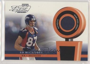 2002 Playoff Piece of the Game - Materials #POG-17 - Ed McCaffrey