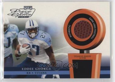 2002 Playoff Piece of the Game - Materials #POG-18.2 - Eddie George (Football)