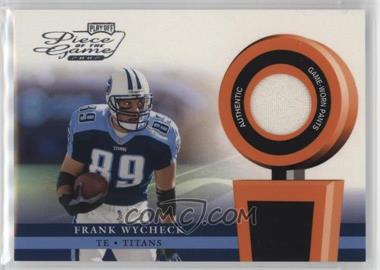 2002 Playoff Piece of the Game - Materials #POG-21.2 - Frank Wycheck (Pants)