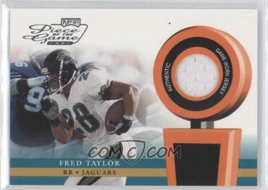 2002 Playoff Piece of the Game - Materials #POG-22 - Fred Taylor