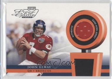 2002 Playoff Piece of the Game - Materials #POG-31 - John Elway