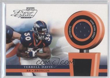 2002 Playoff Piece of the Game - Materials #POG-49.1 - Terrell Davis (Jersey)