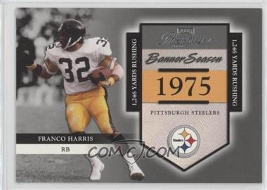 2002 Playoff Prestige - Banner Season #BS-13 - Franco Harris /1975