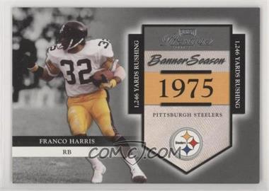 2002 Playoff Prestige - Banner Season #BS-13 - Franco Harris /1975