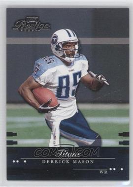 2002 Playoff Prestige - [Base] - National Convention Embossing #143 - Derrick Mason /5