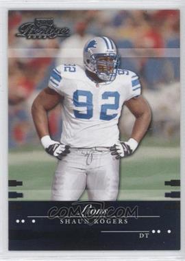 2002 Playoff Prestige - [Base] - National Convention Embossing #55 - Shaun Rogers /5