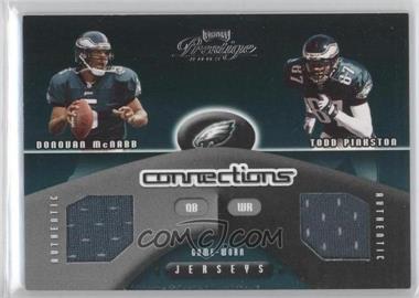 2002 Playoff Prestige - Connections #C-16 - Donovan McNabb, Todd Pinkston /500