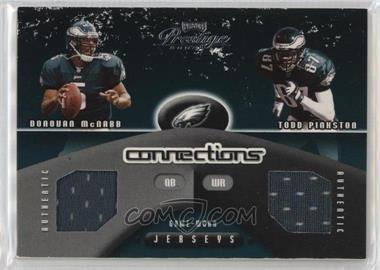 2002 Playoff Prestige - Connections #C-16 - Donovan McNabb, Todd Pinkston /500