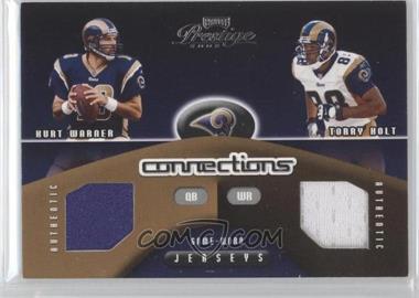 2002 Playoff Prestige - Connections #C-24 - Kurt Warner, Torry Holt /500