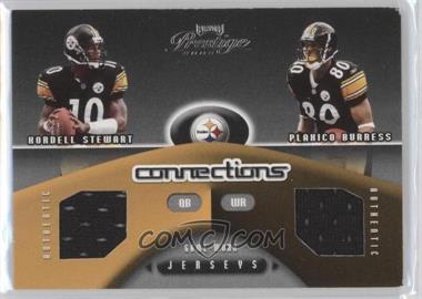 2002 Playoff Prestige - Connections #C-27 - Plaxico Burress, Kordell Stewart /500