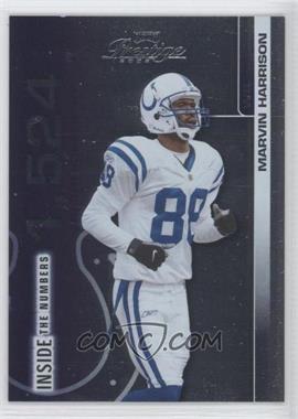 2002 Playoff Prestige - Inside the Numbers #IN 25 - Marvin Harrison