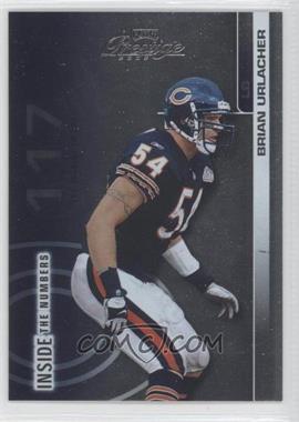 2002 Playoff Prestige - Inside the Numbers #IN 29 - Brian Urlacher