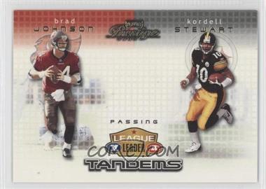 2002 Playoff Prestige - League Leader Tandems #LL7 - Kordell Stewart, Brad Johnson