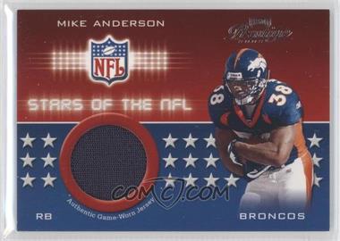 2002 Playoff Prestige - Stars of the NFL Jerseys #SN-15 - Mike Anderson /300