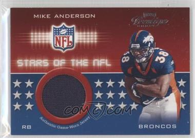 2002 Playoff Prestige - Stars of the NFL Jerseys #SN-15 - Mike Anderson /300