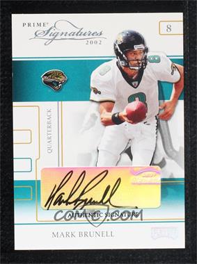 2002 Playoff Prime Signatures - [Base] - Authentic Signatures #18 - Mark Brunell /10