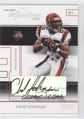 2002 Playoff Prime Signatures - [Base] - Authentic Signatures #52 - Chad Johnson /216