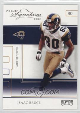 2002 Playoff Prime Signatures - [Base] - Samples Silver #15 - Isaac Bruce