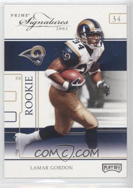 2002 Playoff Prime Signatures - [Base] #101 - Lamar Gordon /250