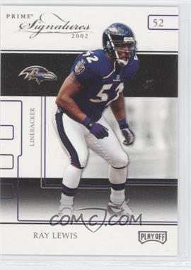 2002 Playoff Prime Signatures - [Base] #26 - Ray Lewis