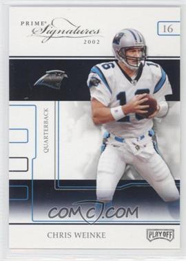 2002 Playoff Prime Signatures - [Base] #37 - Chris Weinke